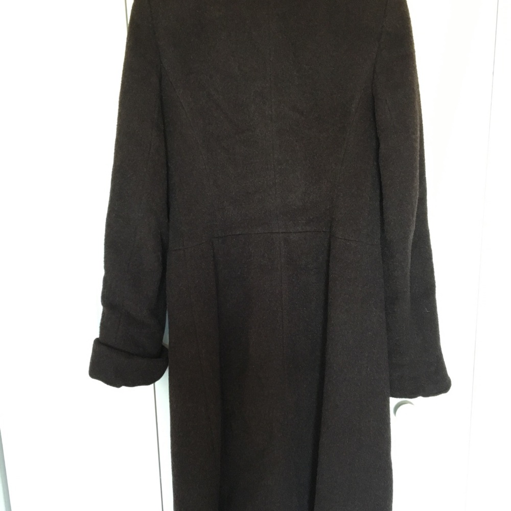Zara alpaca wool long coat - Picture 2 of 5